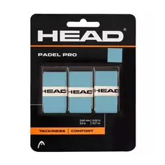 HEAD - Overgrip Prime Tour Azul X3 Tenis Padel