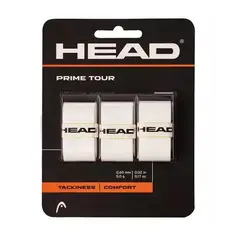 HEAD - Overgrip Prime Tour Blanco X3 Tenis Padel