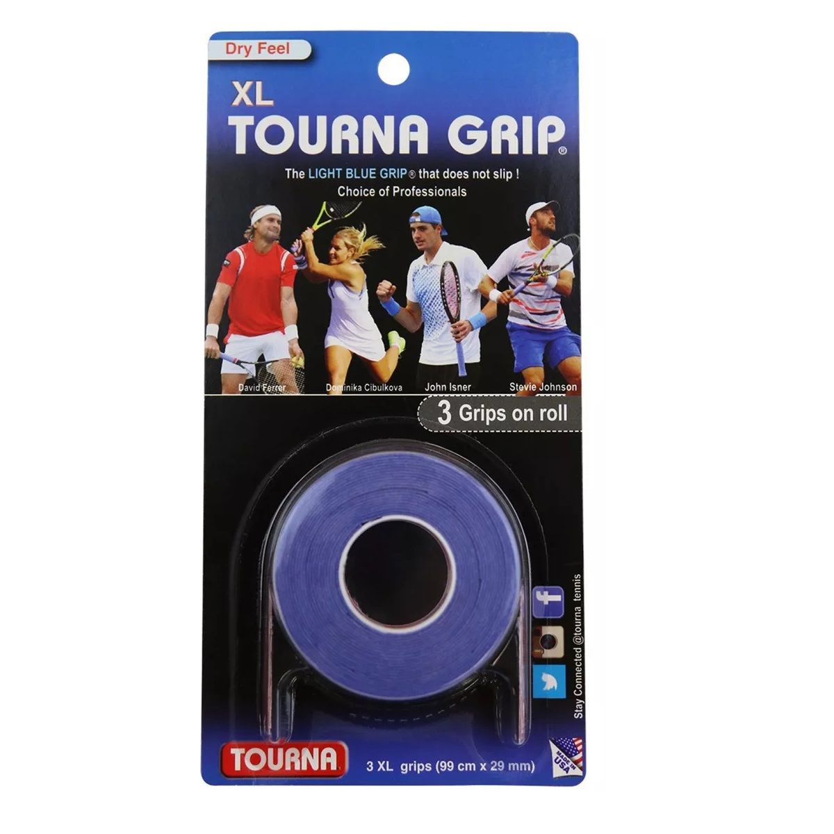 TOURNA - Overgrip Tourna Grip XL X3 Tenis Padel
