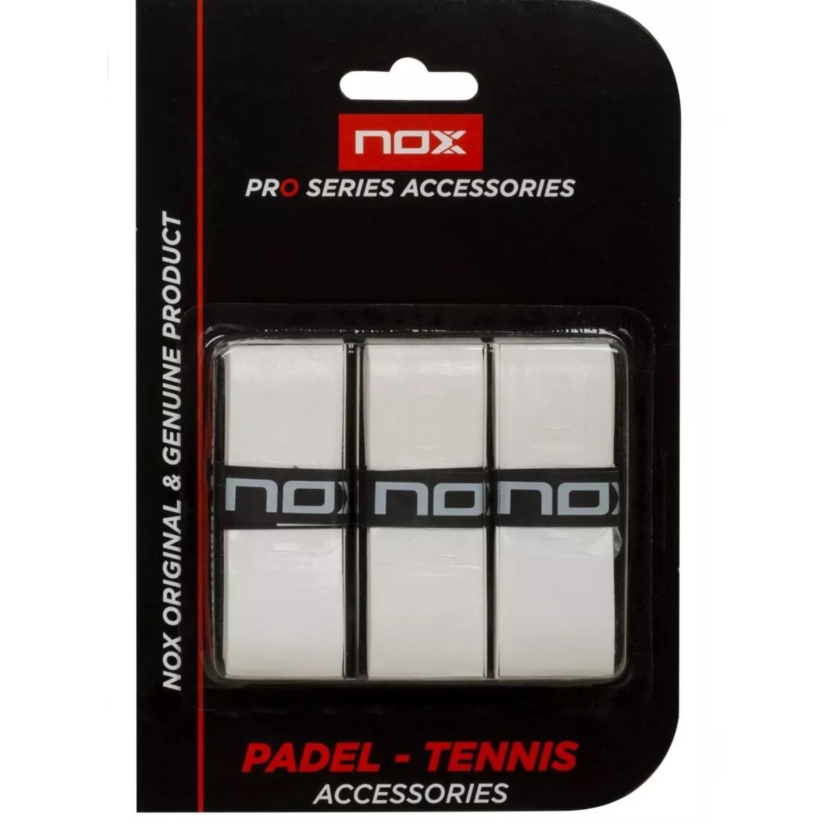 NOX - Overgrip Nox Pro Padel Blanco X3