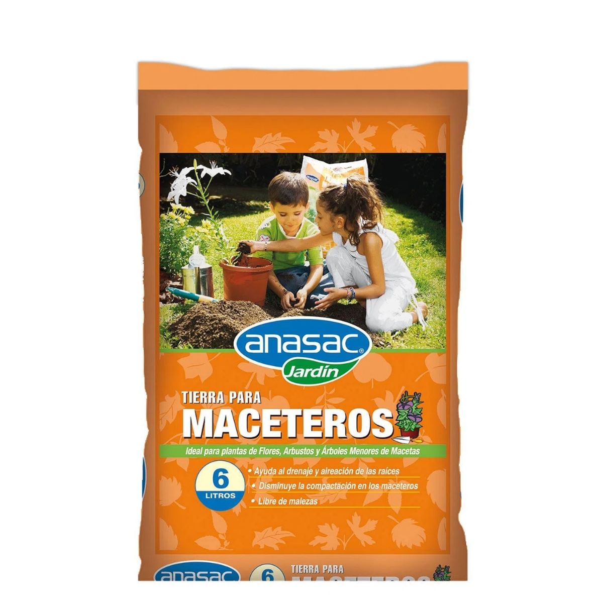ANASAC - Tierra Para Maceteros Anasac 6 Litros