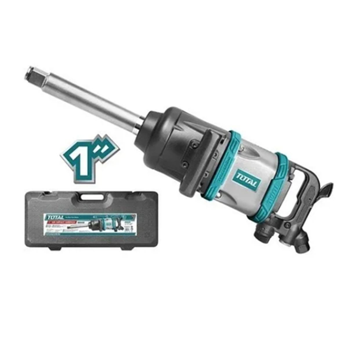 TOTAL TOOLS - Pistola Llave Impacto Neumatica 1 Pulgada 3100 Nm Total Tat40111