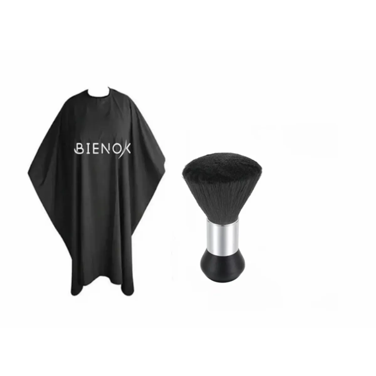 GENERICO - Capa Peluquería Larga Bienok Y Bota Pelo Negro Barberia  Peluqueria.