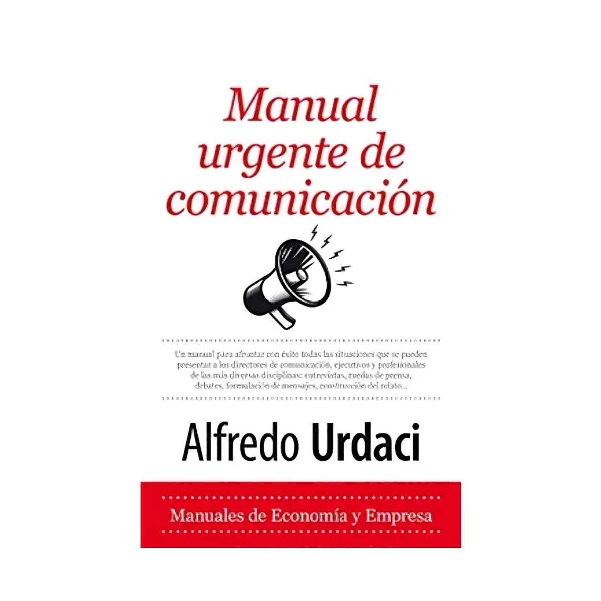 TOP10BOOKS - LIBRO Manual Urgente De Comunicación - Manual Urgente De Comunicación