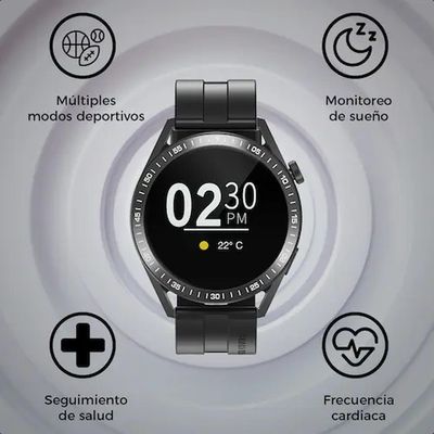 Imagen 2 del producto Reloj WH8 Inteligente Smartwatch Negro Realiza Llamadas