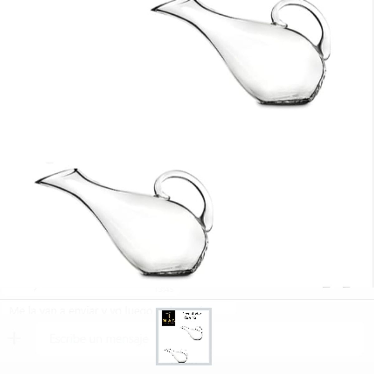 GENERICO - Decantador De Vino Jarra De Vidrio