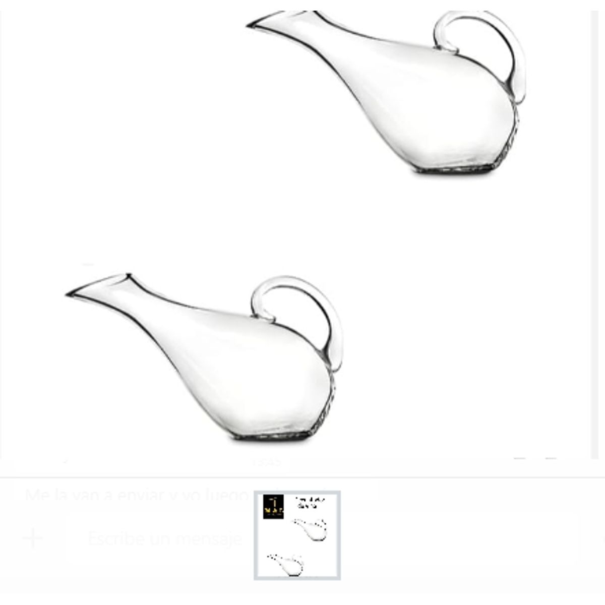 GENERICO - Decantador De Vino Jarra De Vidrio