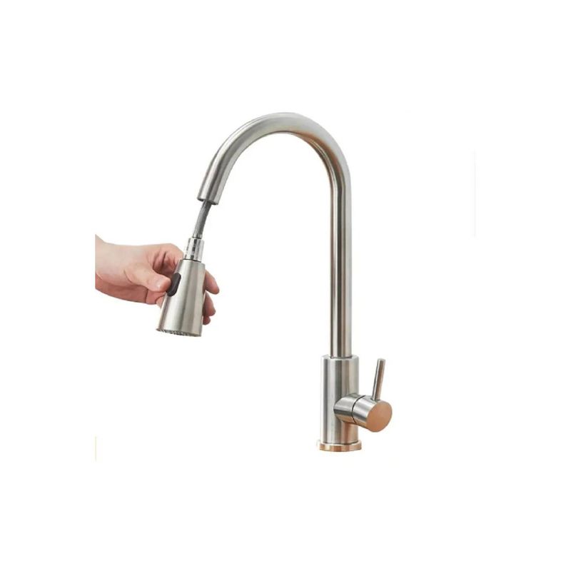 GENERICO - Llave Monomando Lavaplatos Extensible Profesional