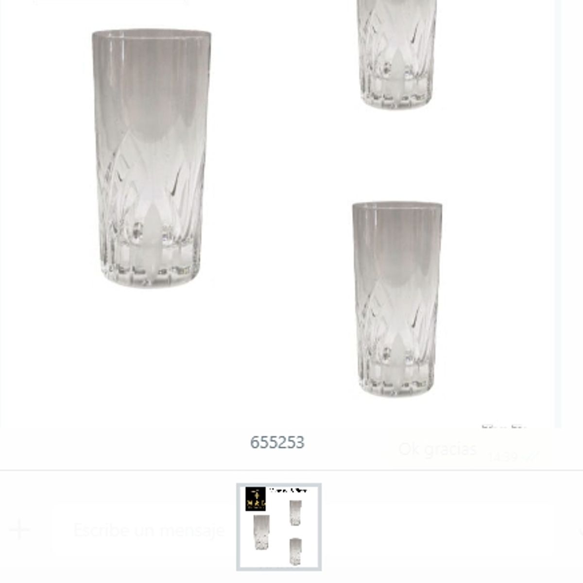 GENERICO - Vaso De 6 Piezas Para Bebidas Caseras