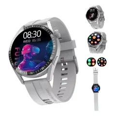 UNIVERSAL - Reloj Wh-8 Inteligente Smartwatch Gris Realiza Llamadas