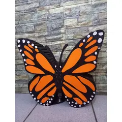 GENERICO - Mariposa Monarca de 50cm de ancho