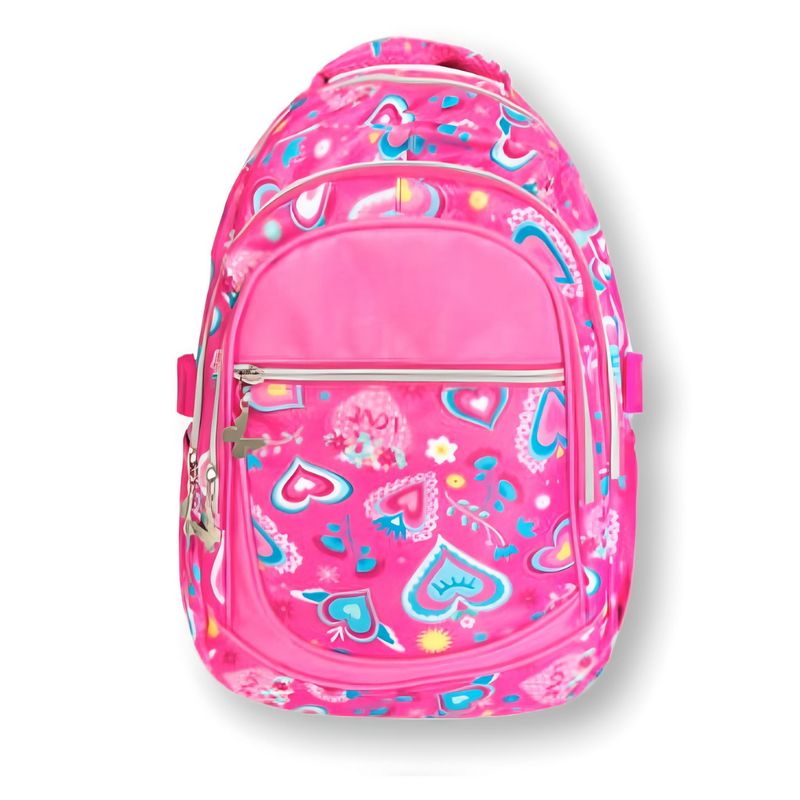 UTILISIMO - Mochila para Niña con Estuche de Lapices 43x30x13 cm
