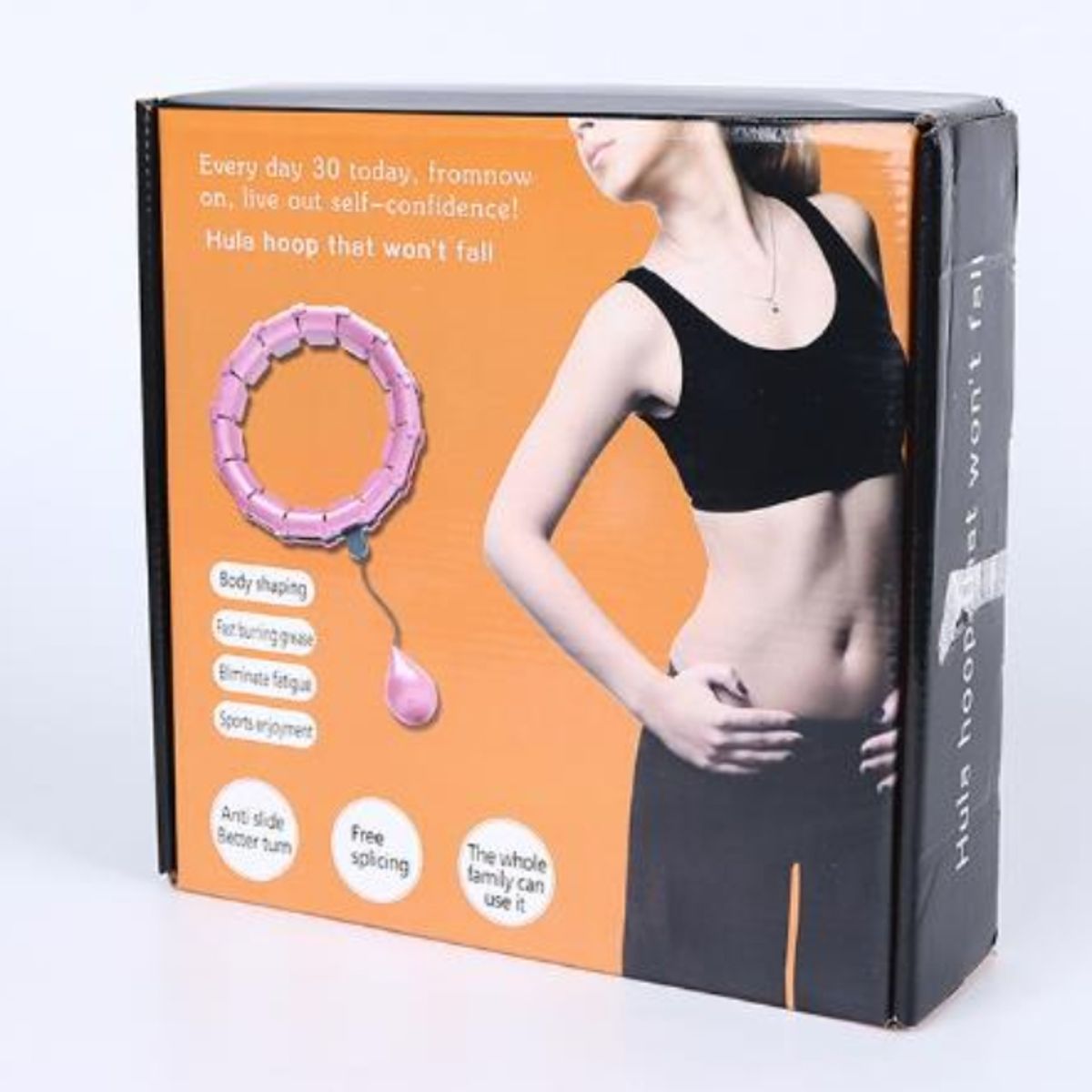 GENERICO - Aro Smart Hula Hoop Ajustable Hasta 120cm