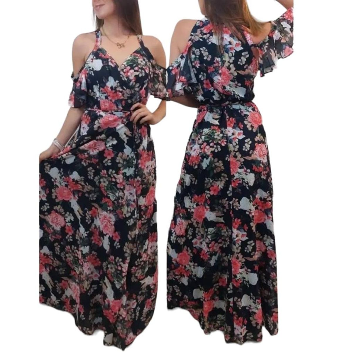 LUNA - Vestido De Gala Fiesta Cocteles Noche Mujer 2202