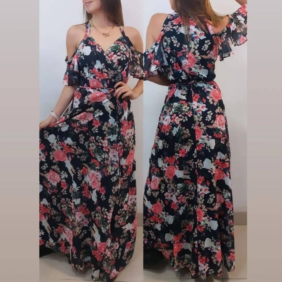 LUNA - Vestido De Gala Fiesta Cocteles Noche Mujer 2202