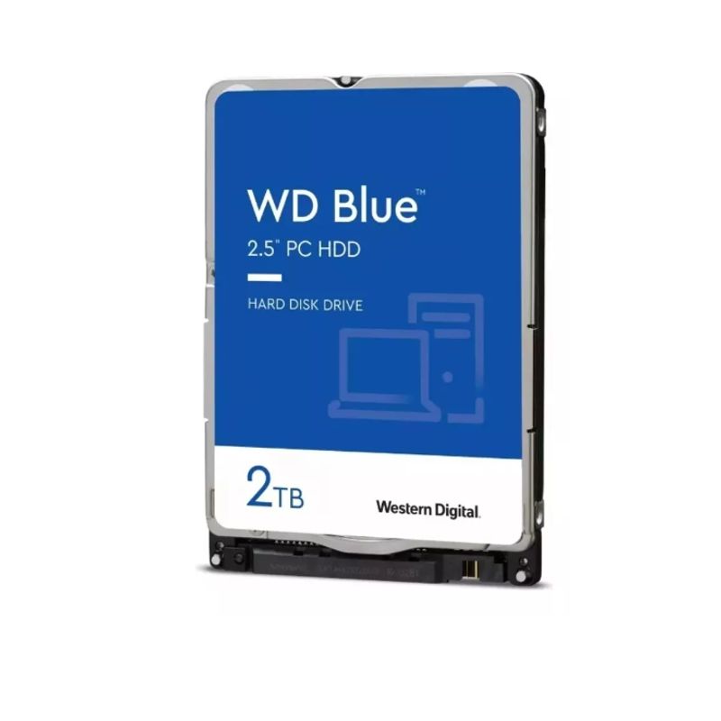 WESTERN DIGITAL - Disco Duro Interno Western Digital 2tb Azul Sata Iii