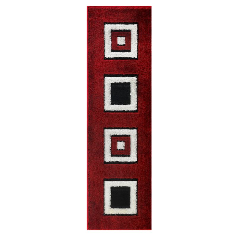 MODA ALFOMBRAS - Alfombra Pasillo Exclusive Rojo 60 X 210 Cm