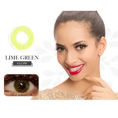 FRESHGO - Lentes de contacto Glow - Lime green