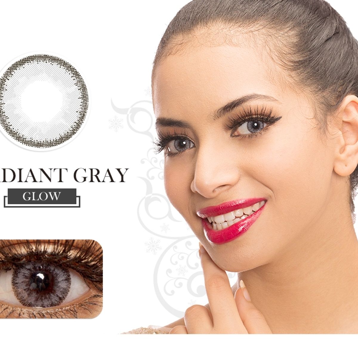 FRESHGO - Lentes de contacto FreshGo Glow - Radiant gray