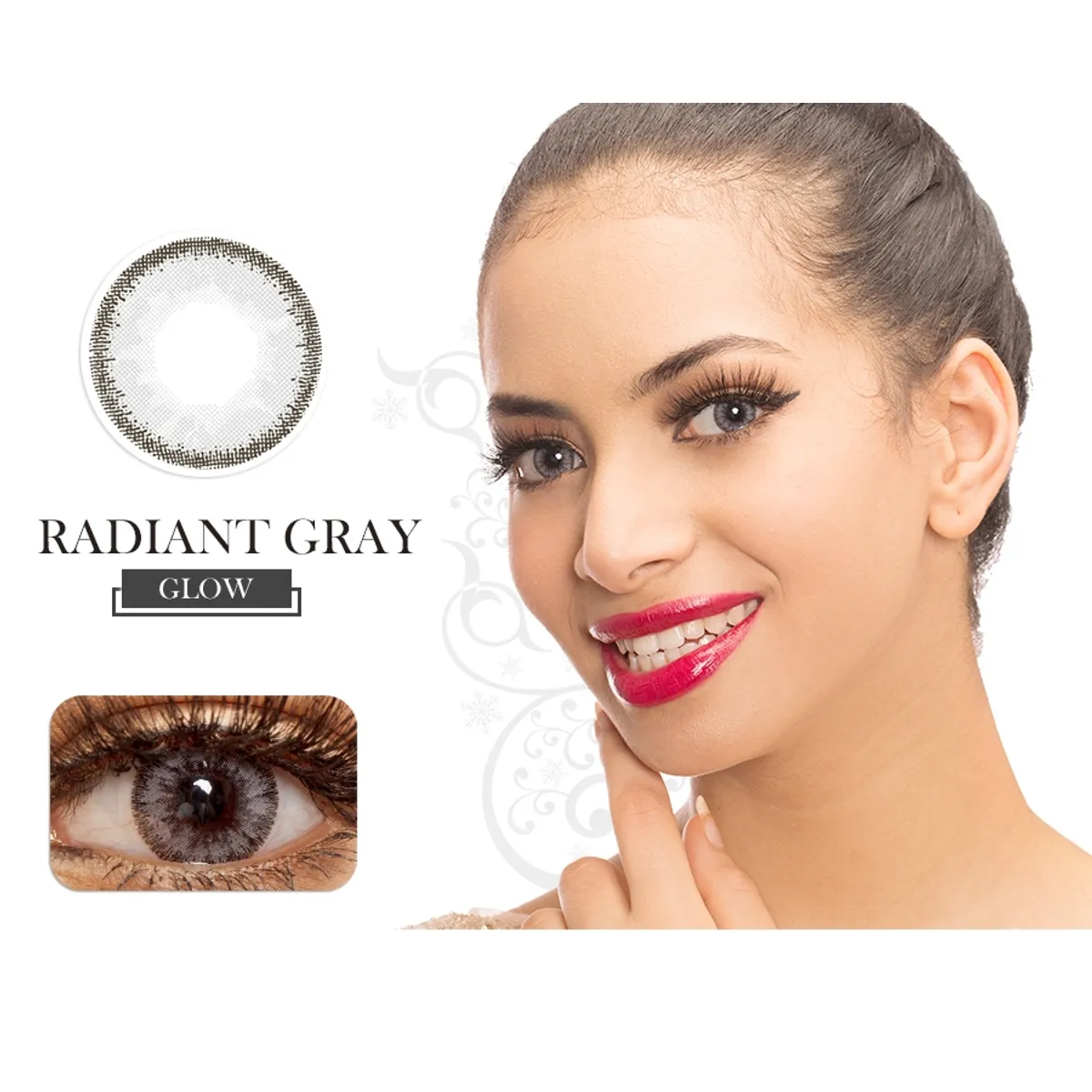 FRESHGO - Lentes de contacto FreshGo Glow - Radiant gray