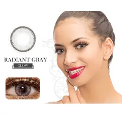 FRESHGO - Lentes de contacto Glow - Radiant gray
