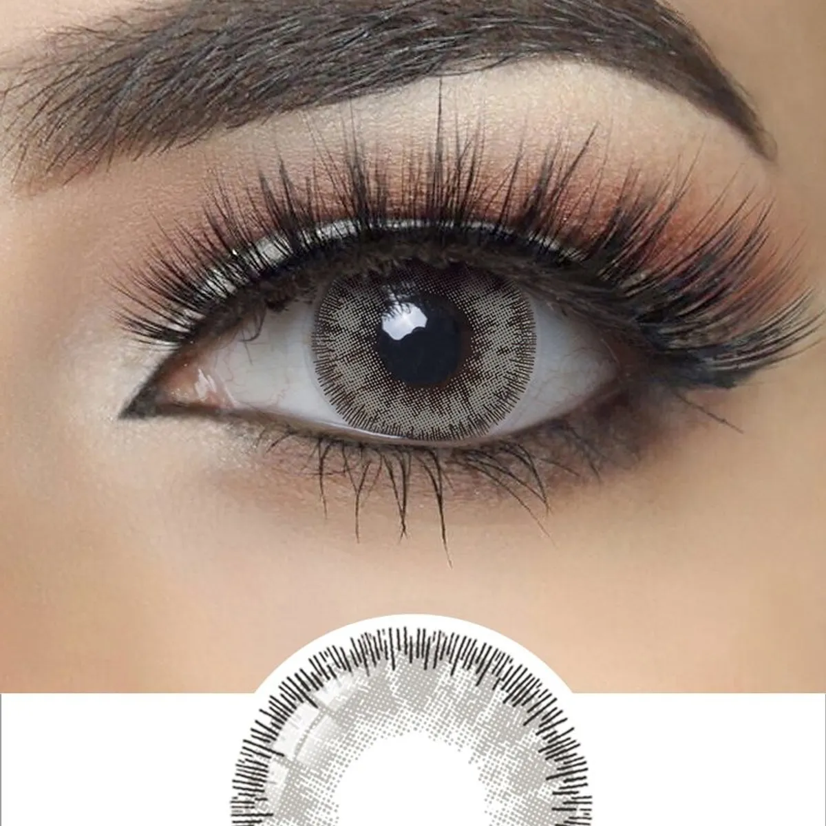 FRESHGO - Lentes de contacto FreshGo Glow - Radiant gray