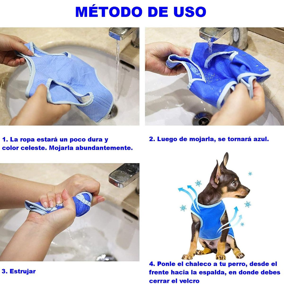 GENERICO - Chaleco refrescante para perro