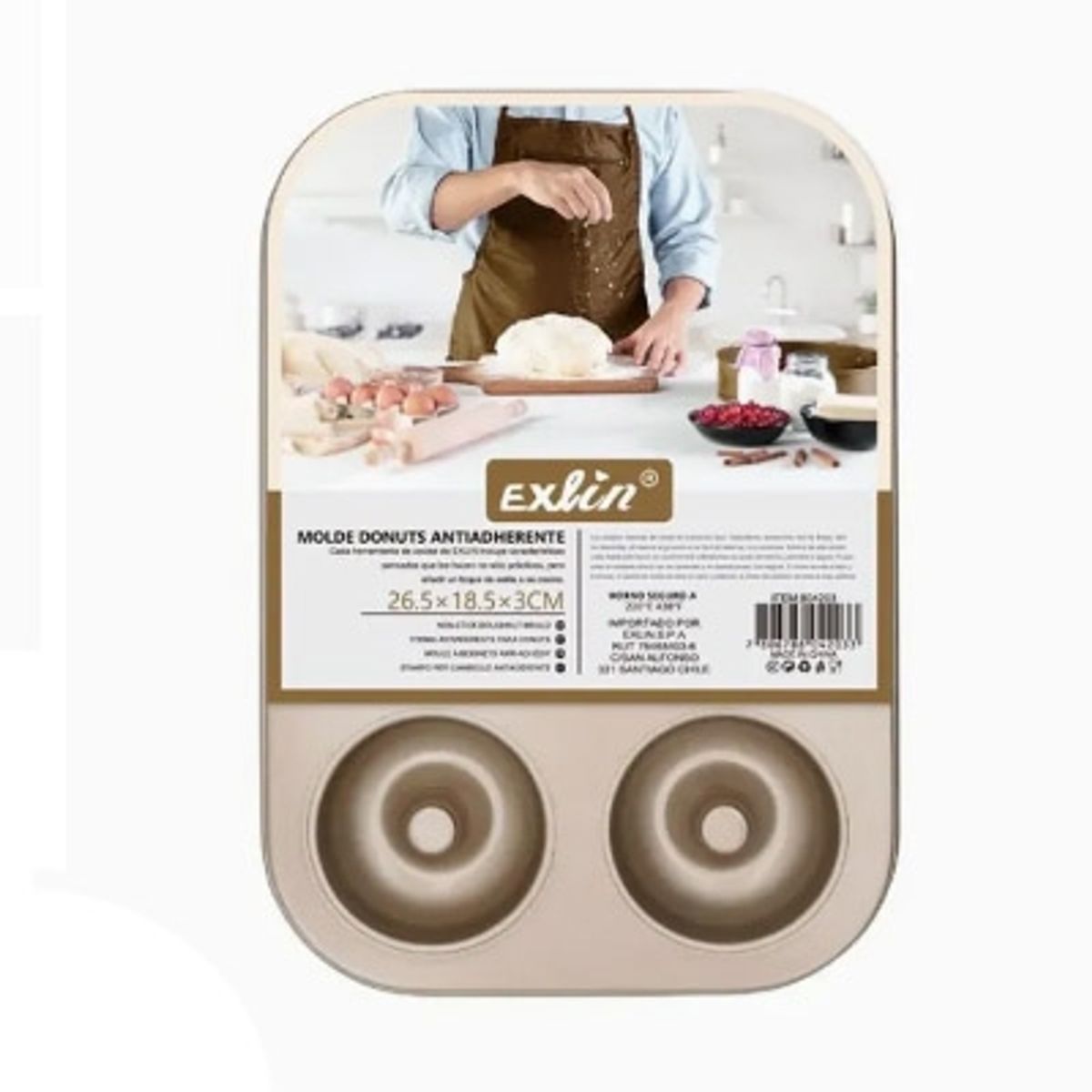 GENERICO - Molde de Donas para horno