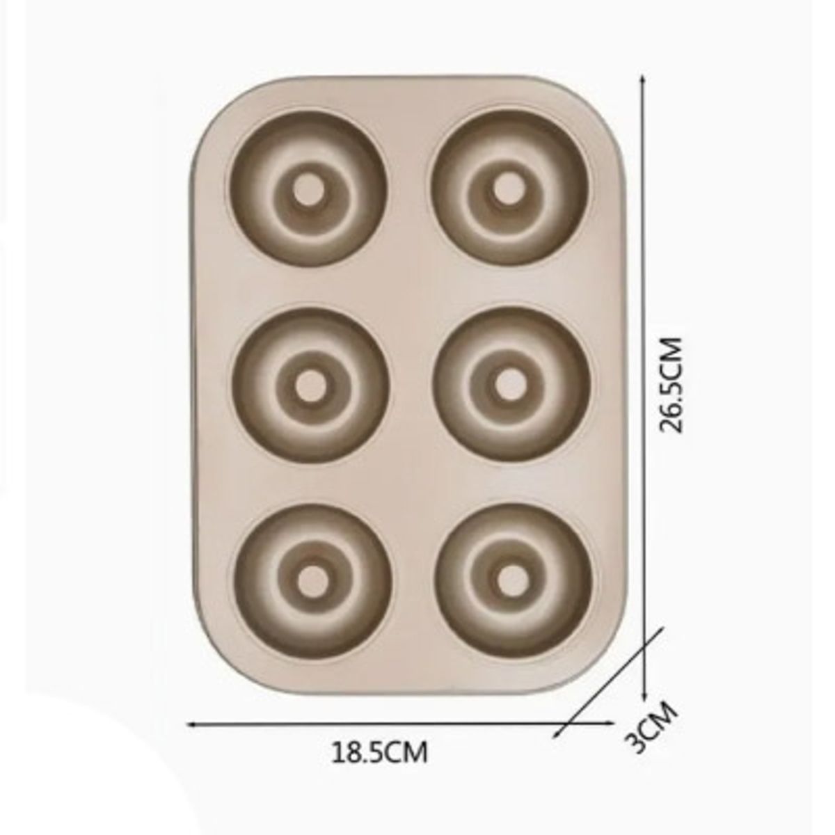GENERICO - Molde de Donas para horno