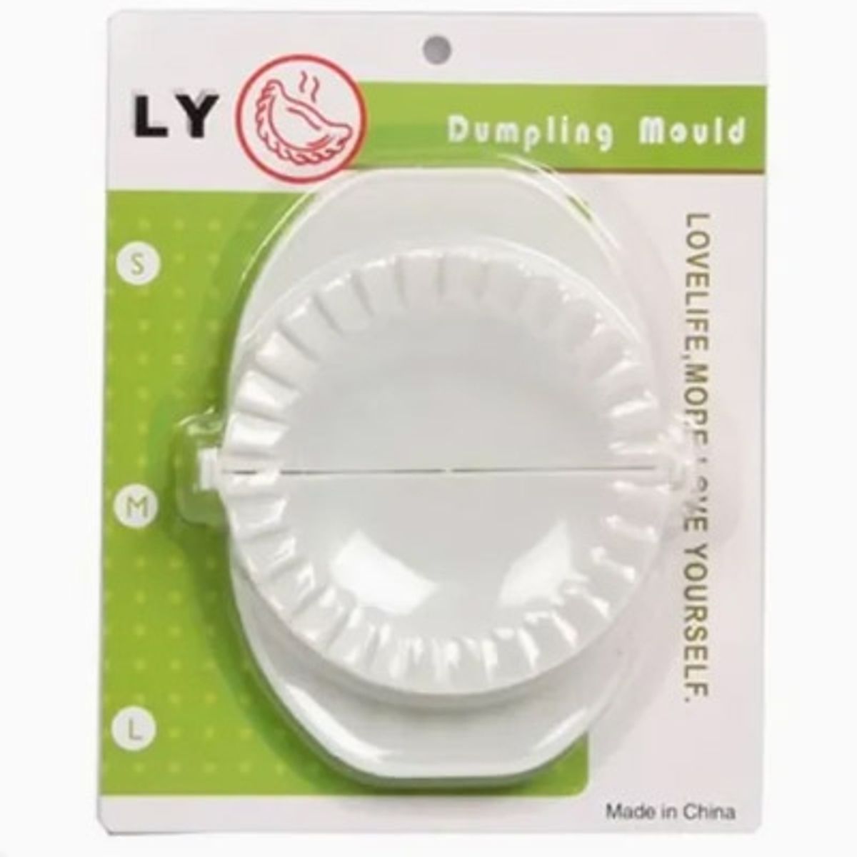 GENERICO - Molde de Empanadas Blanco Plástico