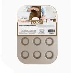 GENERICO - Molde de Queque 12 unidades