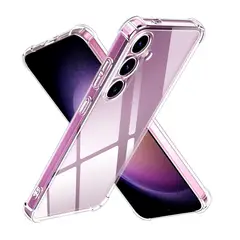 GENERICO - Carcasa para Samsung S24 Transparente Reforzada Antigolpes