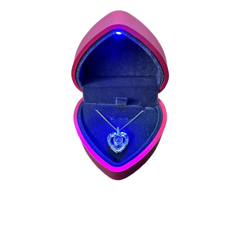 ZG JOYAS - Regalo San Valentín Collar Plata S925 Te Amo 100 Idiomas