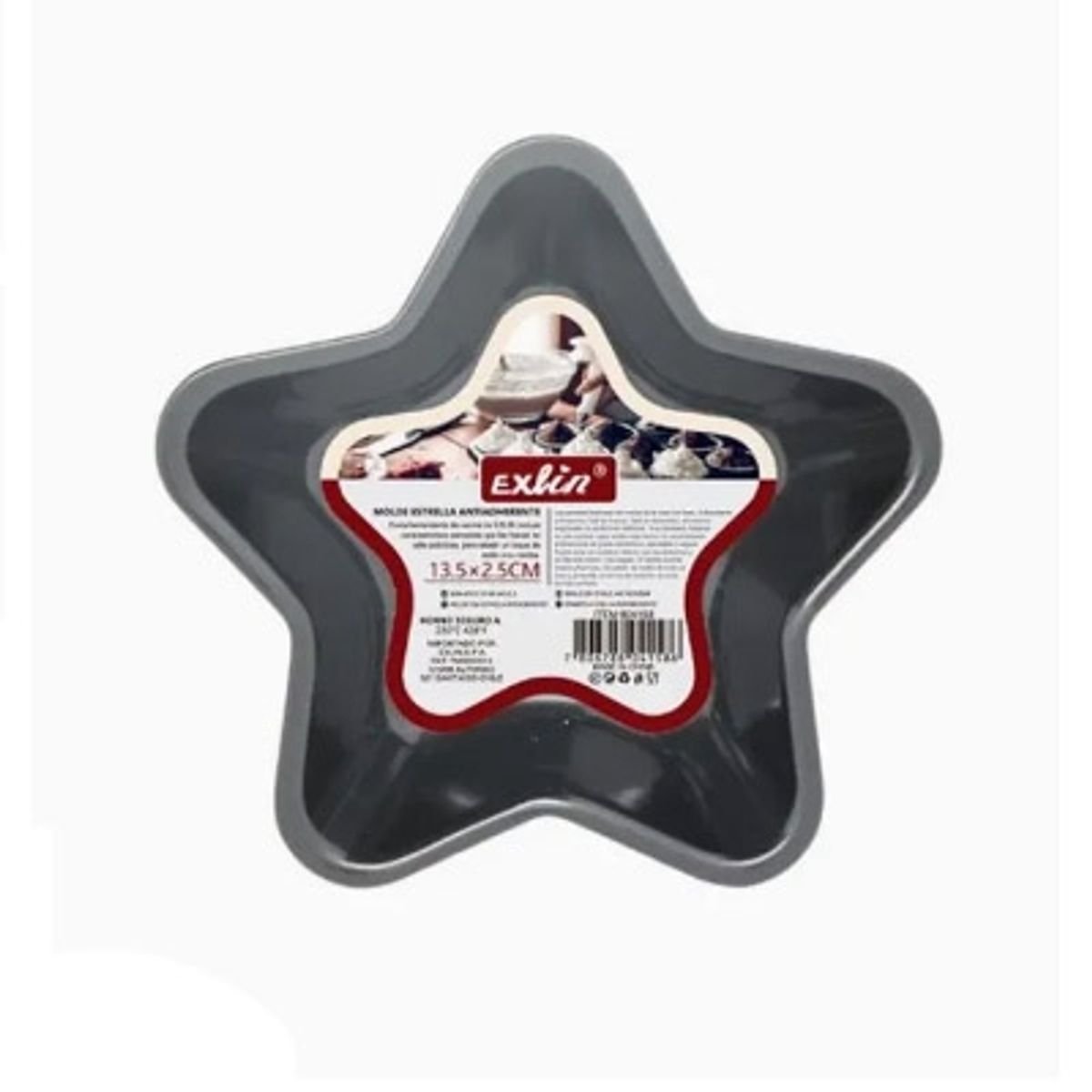 GENERICO - Molde Estrella Negro