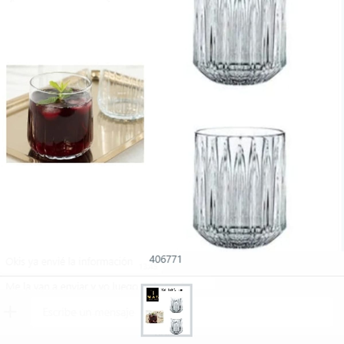 GENERICO - Set De 6 Vasos Vidrio Diseños Adorables