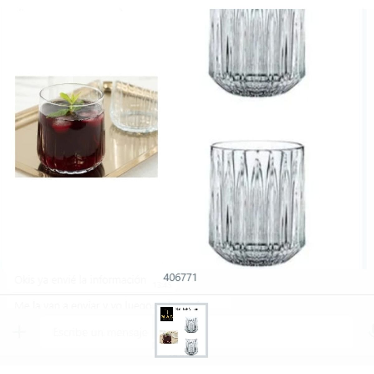 GENERICO - Set De 6 Vasos Vidrio Diseños Adorables