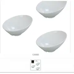GENERICO - Pocillo Ovalado Mediano Tazas Ceramica