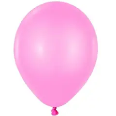 GENERICO - Globos latex n9 color rosa oscuro 100 pcs