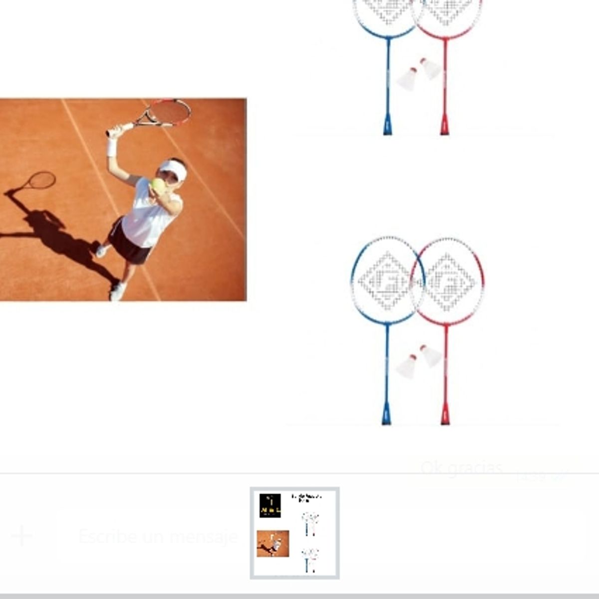 GENERICO - Set De Raqueta Tenis Deportivas Plastico