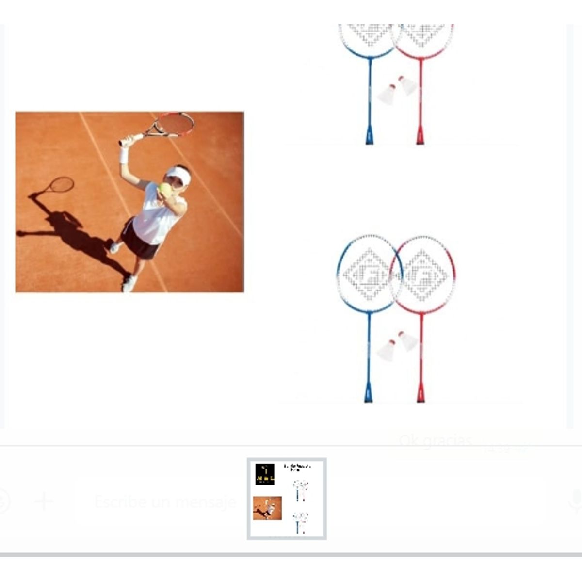 GENERICO - Set De Raqueta Tenis Deportivas Plastico