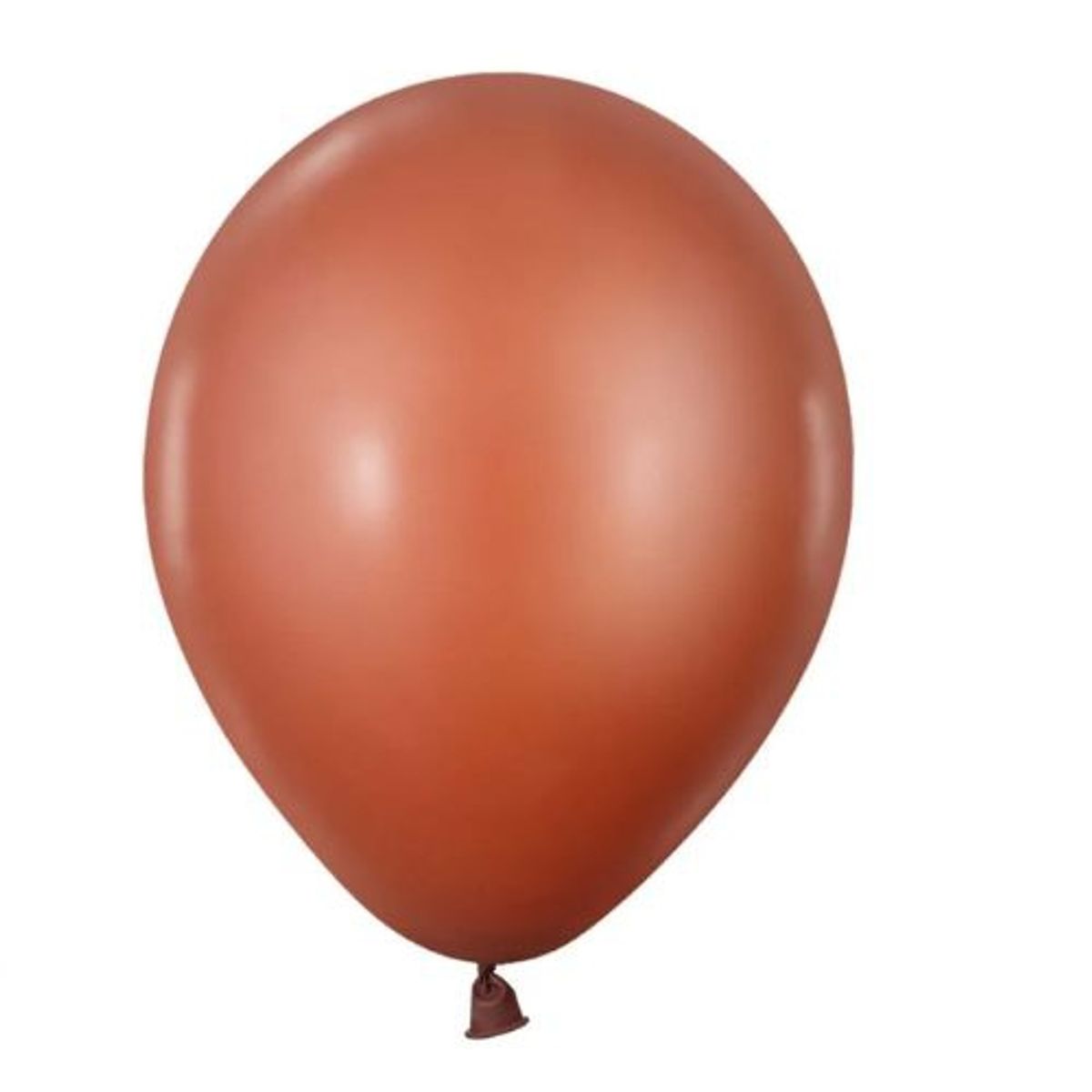 GENERICO - Globos latex n9 color cafe 100 pcs