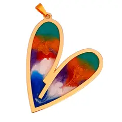 CATHALIFAUDJOYAS - Colgante marmoleado