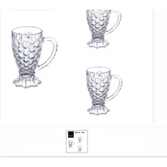 GENERICO - Vaso Estilo Pez De Vidrio Diseño Adorable