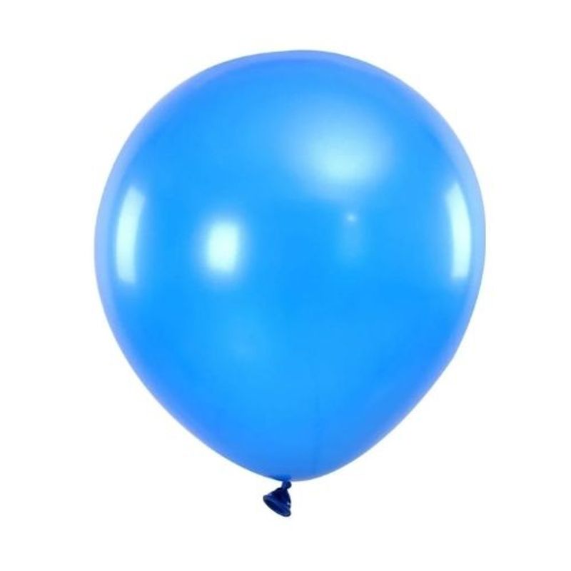 GENERICO - Globos latex n9 color azul 50 pcs