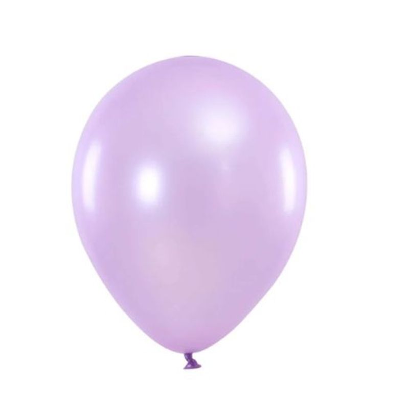 GENERICO - Globos Latex N9 Color Morado Metalico 50 Pcs