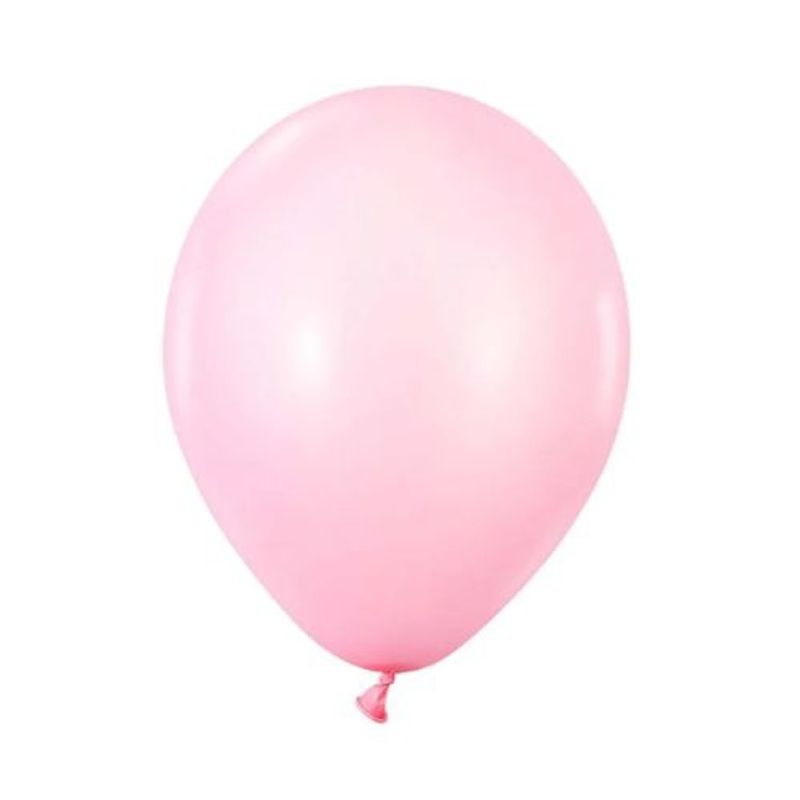 GENERICO - Globos Latex N9 Color Rosa Pastel 50 Pcs