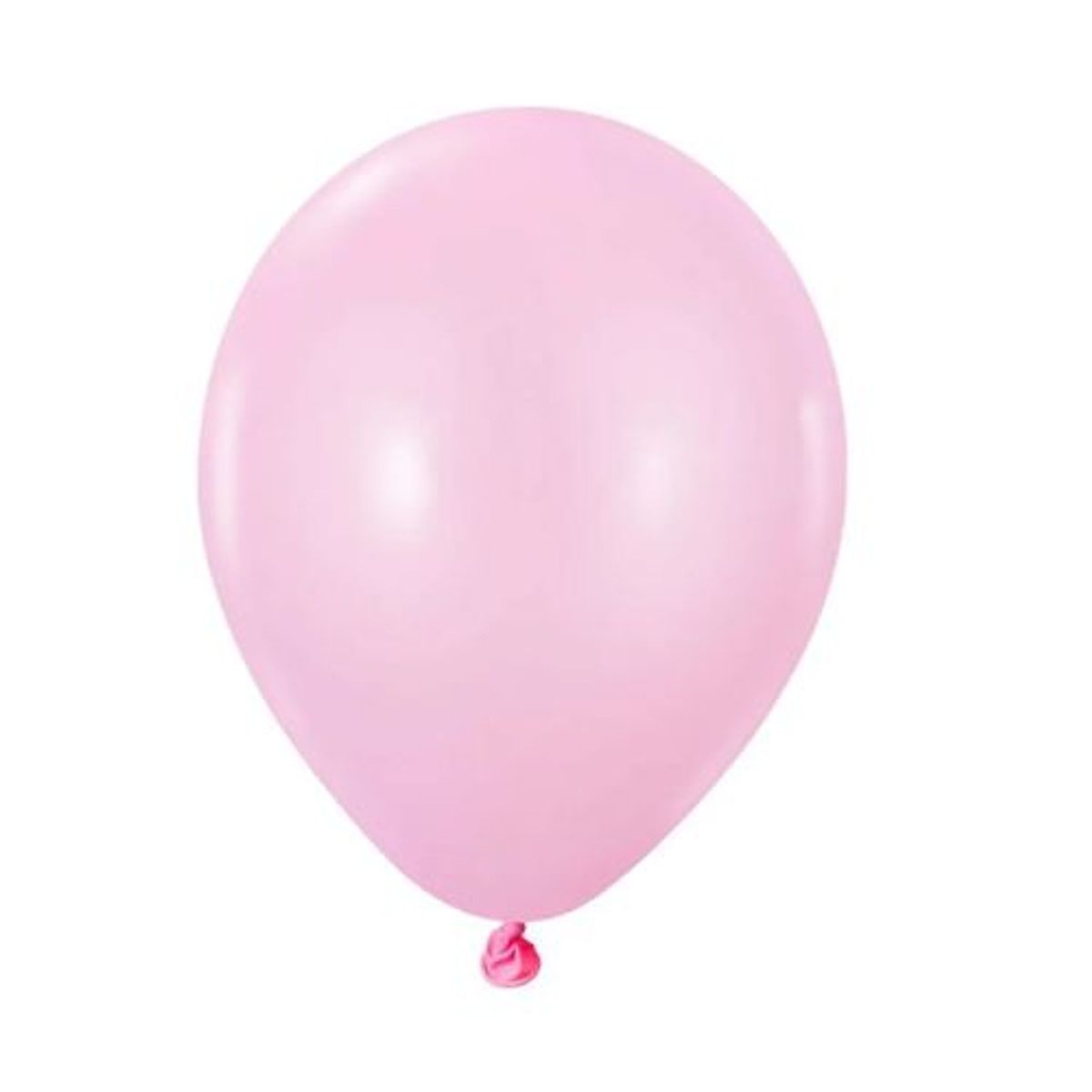 GENERICO - Globos Latex N9 Color Rosa Claro 50 Pcs