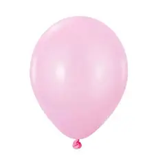 GENERICO - Globos Latex N9 Color Rosa Claro 50 Pcs