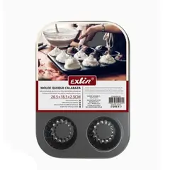 GENERICO - Molde Queque Calabaza 6un