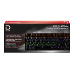 GENERICO - Teclado Gamer Mecánico 87 Teclas - RGB